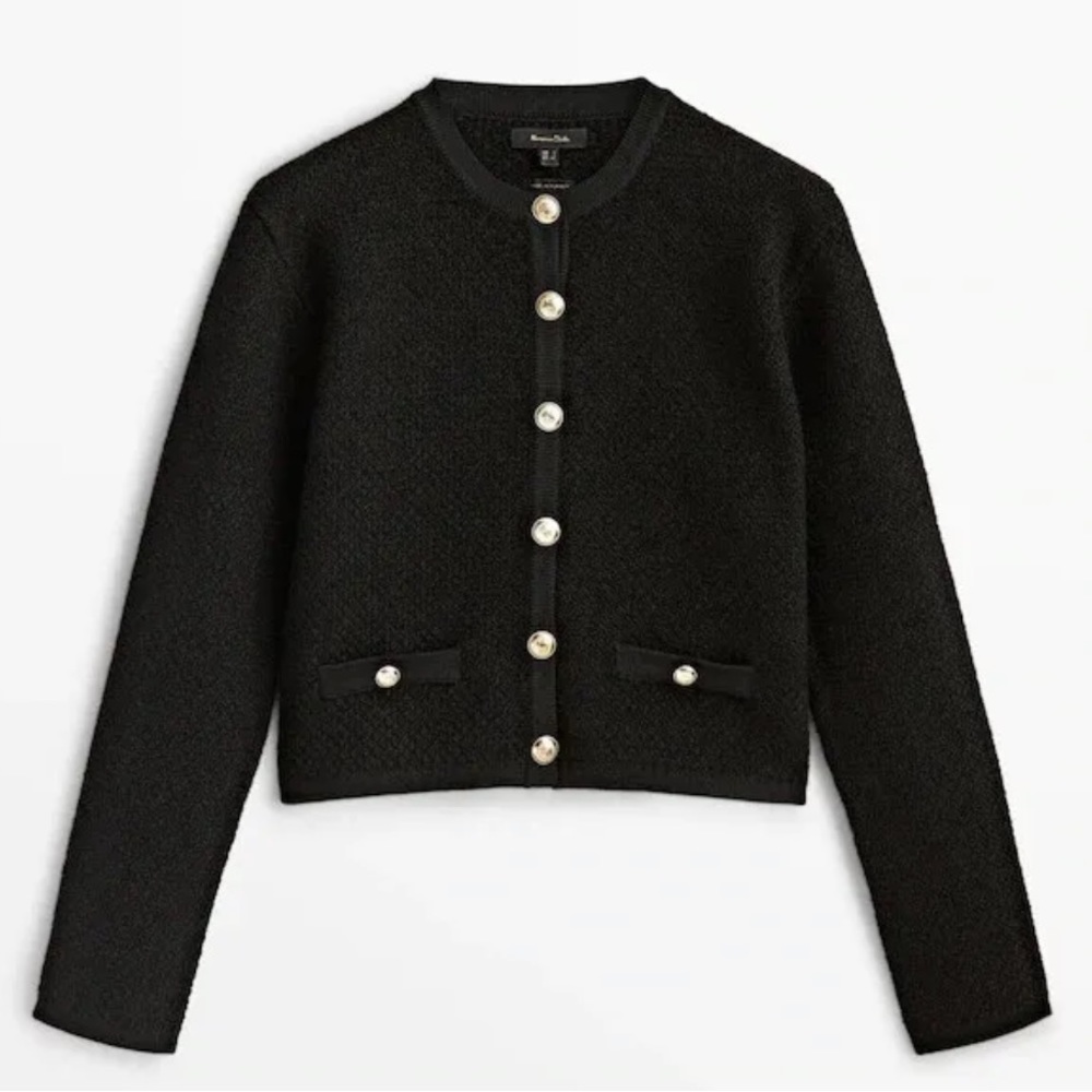 Massimo Dutti Boucle Cardigan (Medium) - NWT